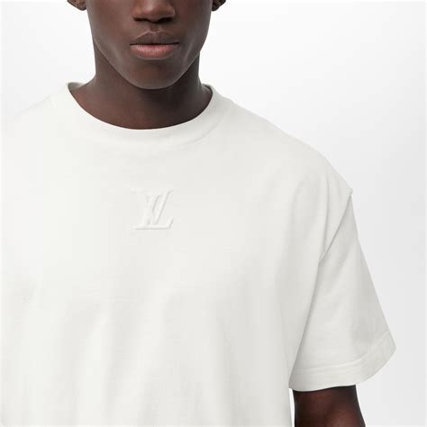 lv t shirt heren|Embossed LV T.